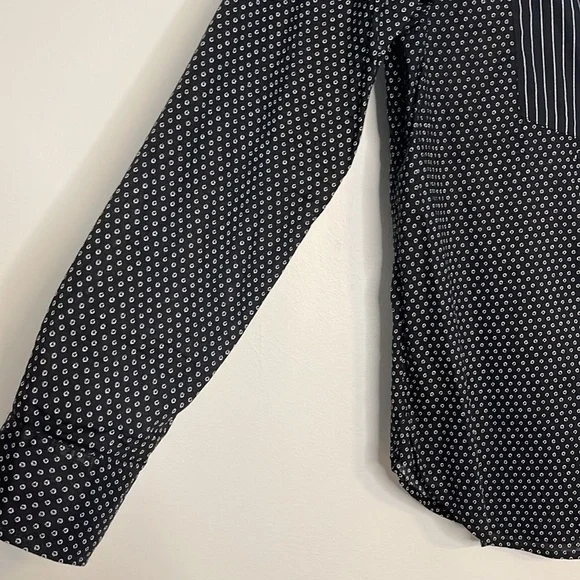 LAUREN JEANS COMPANY RALPH LAUREN split neck long sleeves shirt - Picture 3 of 4